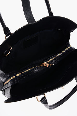 Textured Leather LINAV Tote Bag