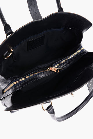 Textured Leather LINAV Tote Bag