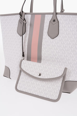 Inner Pouch Monogram Leather Tote Bag