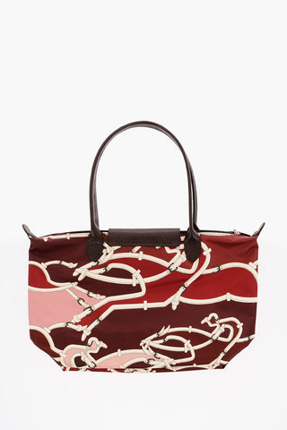 Printed Canvas LE PLIAGE GALOP Tote Bag