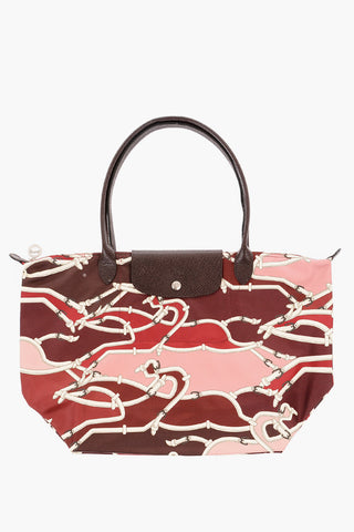 Printed Canvas LE PLIAGE GALOP Tote Bag