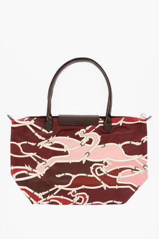 Printed Canvas LE PLIAGE GALOP Tote Bag