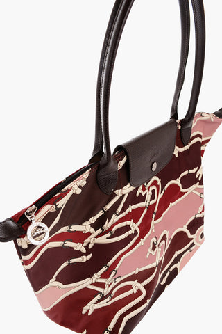Printed Canvas LE PLIAGE GALOP Tote Bag