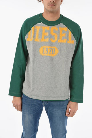 Maxi patch Frontal S-RAGLEN Crew-Neck Sweatshirt