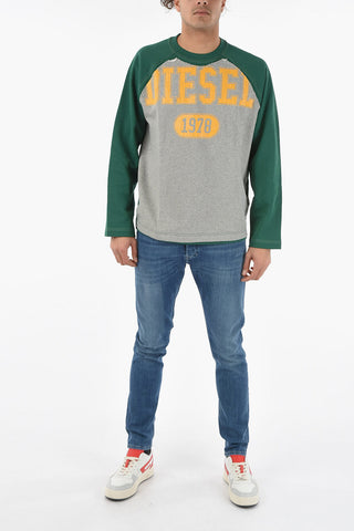 Maxi patch Frontal S-RAGLEN Crew-Neck Sweatshirt