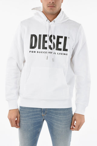 Cotton Contrasting Logo S-GIRK Hoodie