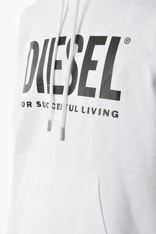 Cotton Contrasting Logo S-GIRK Hoodie