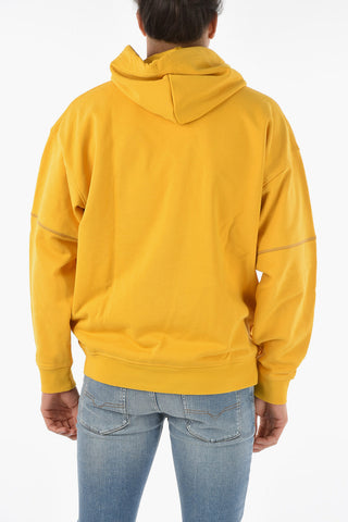 Printed Logo S-MUSTER Laces Hoodie