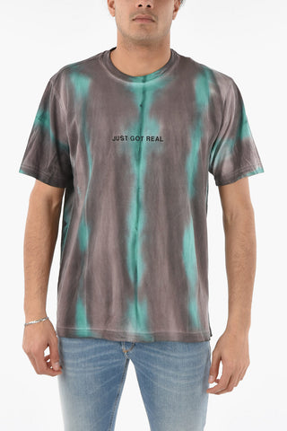 T-shirt Girocollo T-JUST-B52 Bicolore Effetto Acid Wash