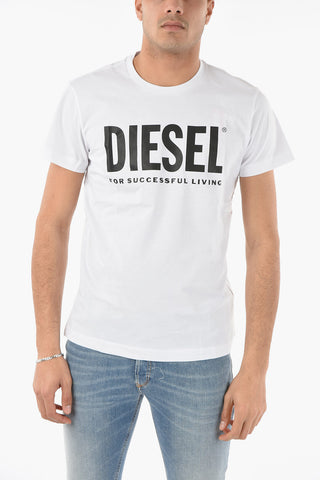 Contrasting Logo T-DIEGO Crew-Neck T-shirt