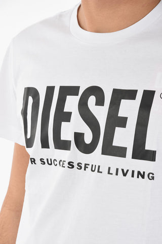 Contrasting Logo T-DIEGO Crew-Neck T-shirt