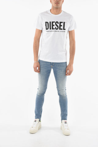 Contrasting Logo T-DIEGO Crew-Neck T-shirt