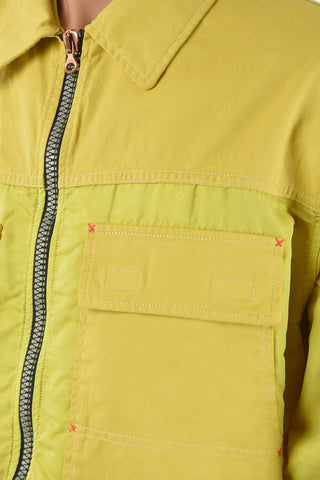 RED TAG Giubbotto UNISEX Utility in Doppio Tessuto con Chiusura Zip
