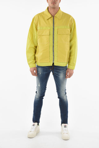 RED TAG Giubbotto UNISEX Utility in Doppio Tessuto con Chiusura Zip