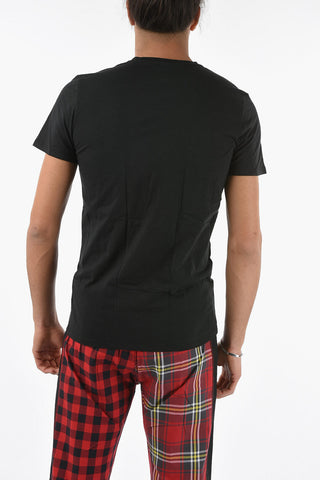 Set 3 T-Shirt in Cotone con Logo Stampato