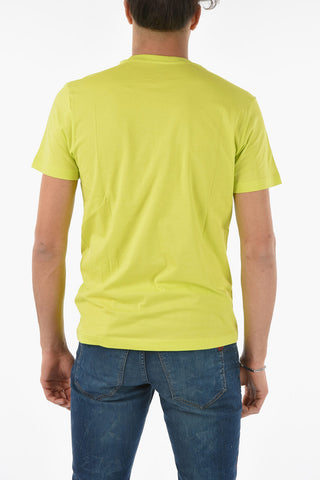 T-shirt Girocollo T-DIEGOS-K24 in Cotone con Stampa Frontale