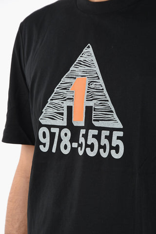 Front Printed Crew-neck T-JUST-C8 T-Shirt