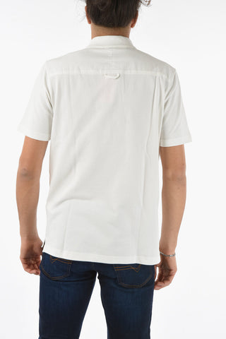 Zip Details T-SMITHREE 3-Buttons Polo Shirt