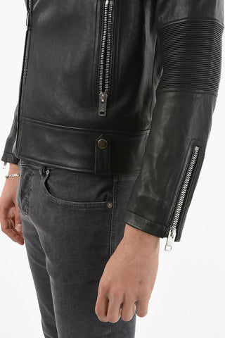 Leather L-STARKVILLE Biker Jacket