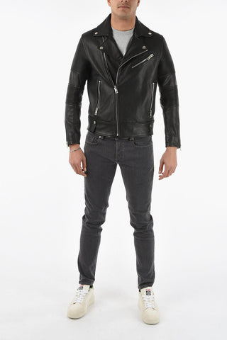 Leather L-STARKVILLE Biker Jacket