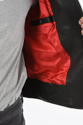 Leather L-STARKVILLE Biker Jacket