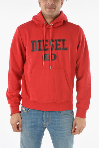 Cracked Logo S-GINN Hoodie