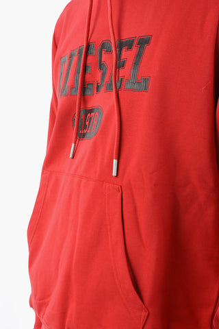 Cracked Logo S-GINN Hoodie