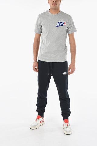 Crew-neck T-JUST-B83 T-Shirt with Logo Patch