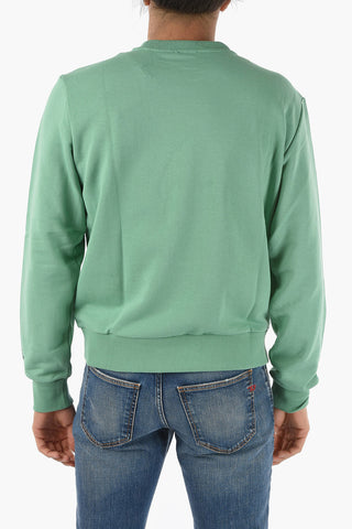 Frontal Printed Cotton Blend S-GINN-C4 Crew-Neck Sweatshirt