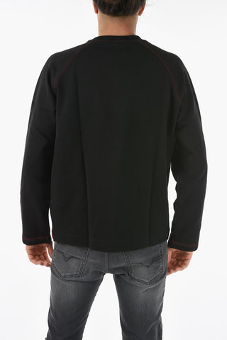 Maxi patch Frontal S-RAGLEN Crew-Neck Sweatshirt