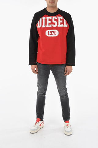 Maxi patch Frontal S-RAGLEN Crew-Neck Sweatshirt