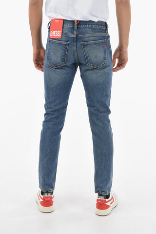 Mid Waist Slim Fit D-STRUKT Jeans 15cm L32