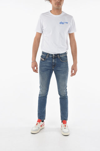 Mid Waist Slim Fit D-STRUKT Jeans 15cm L32