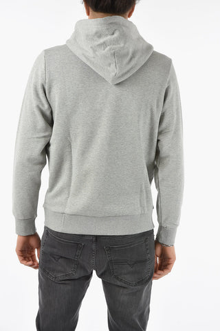 Cotton Contrasting Logo S-GIR Hoodie