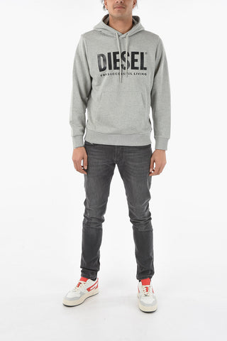 Cotton Contrasting Logo S-GIR Hoodie
