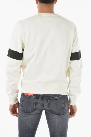 Felpa S-GINN-HS2 Girocollo con Logo Stampato