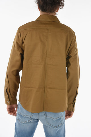 Overshirt S-RAFF in Cotone con Chiusura Zip