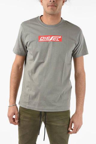 T-Shirt T-DIEGOR-HS1 con Logo Stampato