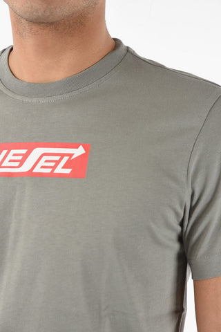 T-Shirt T-DIEGOR-HS1 con Logo Stampato