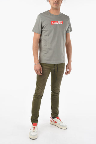 T-Shirt T-DIEGOR-HS1 con Logo Stampato