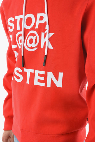 Felpa K-ORIENTAL Ricamata con Cappuccio