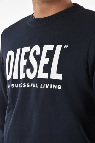 Brushed Cotton S-GIRK-ECOLOGO Crew-Neck Sweatshirt