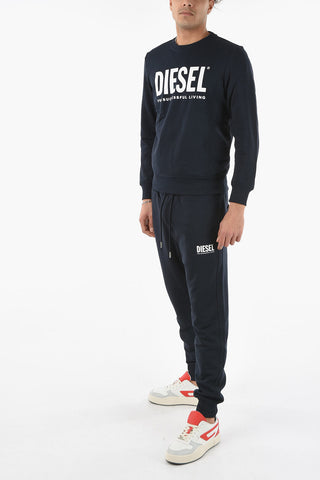 Brushed Cotton S-GIRK-ECOLOGO Crew-Neck Sweatshirt
