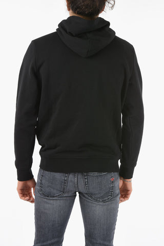 Brushed Cotton S-GIRK Hoodie with Contrasting Print