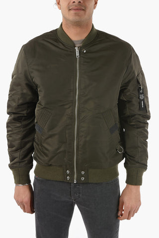 Padded J-ROSS-REV Bomber with Zip Closure