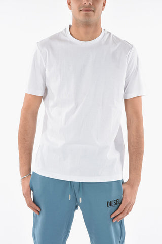 Solid Color Crew-neck T-JUST-VO T-Shirt