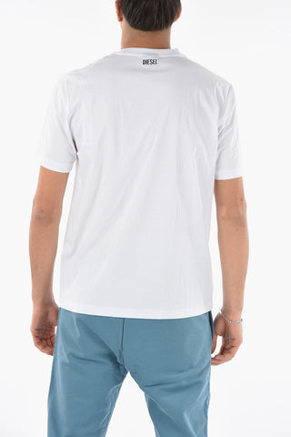 Solid Color Crew-neck T-JUST-VO T-Shirt