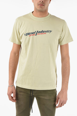 T-Shirt Girocollo T-DIEGOR-IND con Logo Stampato