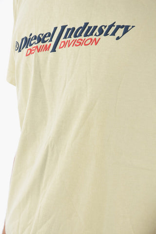 T-Shirt Girocollo T-DIEGOR-IND con Logo Stampato