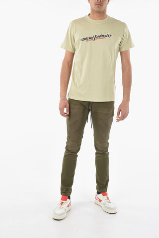 T-Shirt Girocollo T-DIEGOR-IND con Logo Stampato